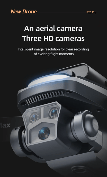 P23 Pro Intelligent Obstacle Avoiding Drone - Foldable Drone