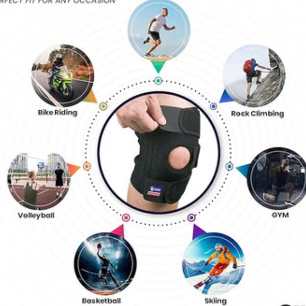 Adjustable Knee Brace – Support for Sports, Running & Joint Recovery