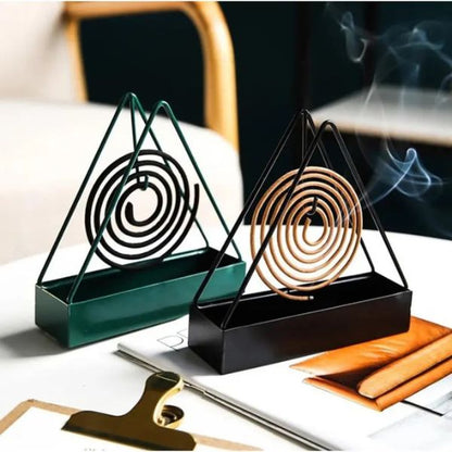 Metal Mosquito Coil Holder – Safe, Durable & Decorative Stand