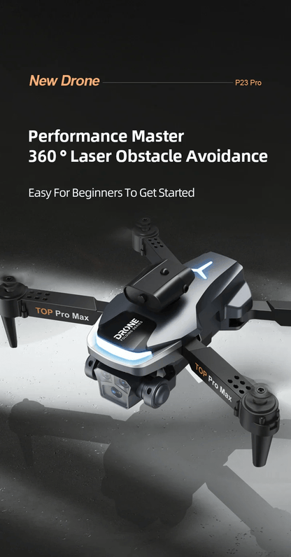 P23 Pro Intelligent Obstacle Avoiding Drone - Foldable Drone