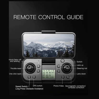 P23 Pro Intelligent Obstacle Avoiding Drone - Foldable Drone